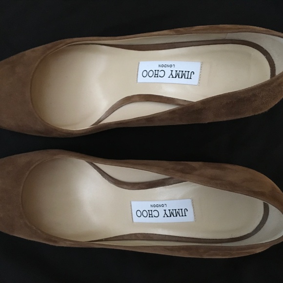 Jimmy Choo Brown Heels - Picture 1 of 12